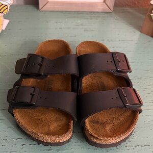 Birkenstock Black Double Strap Sandals